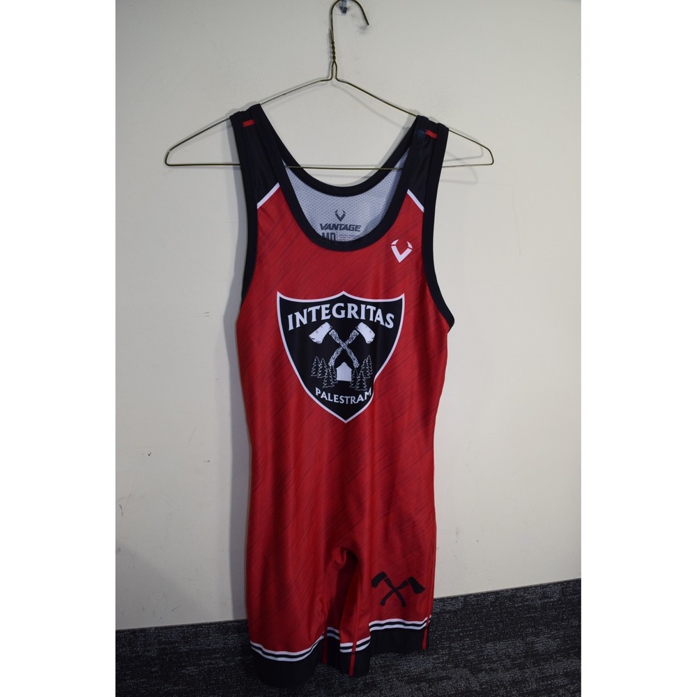 Vantage Integrity Wrestling Club Manassas VA Singlet MENS M Integritas Palestram